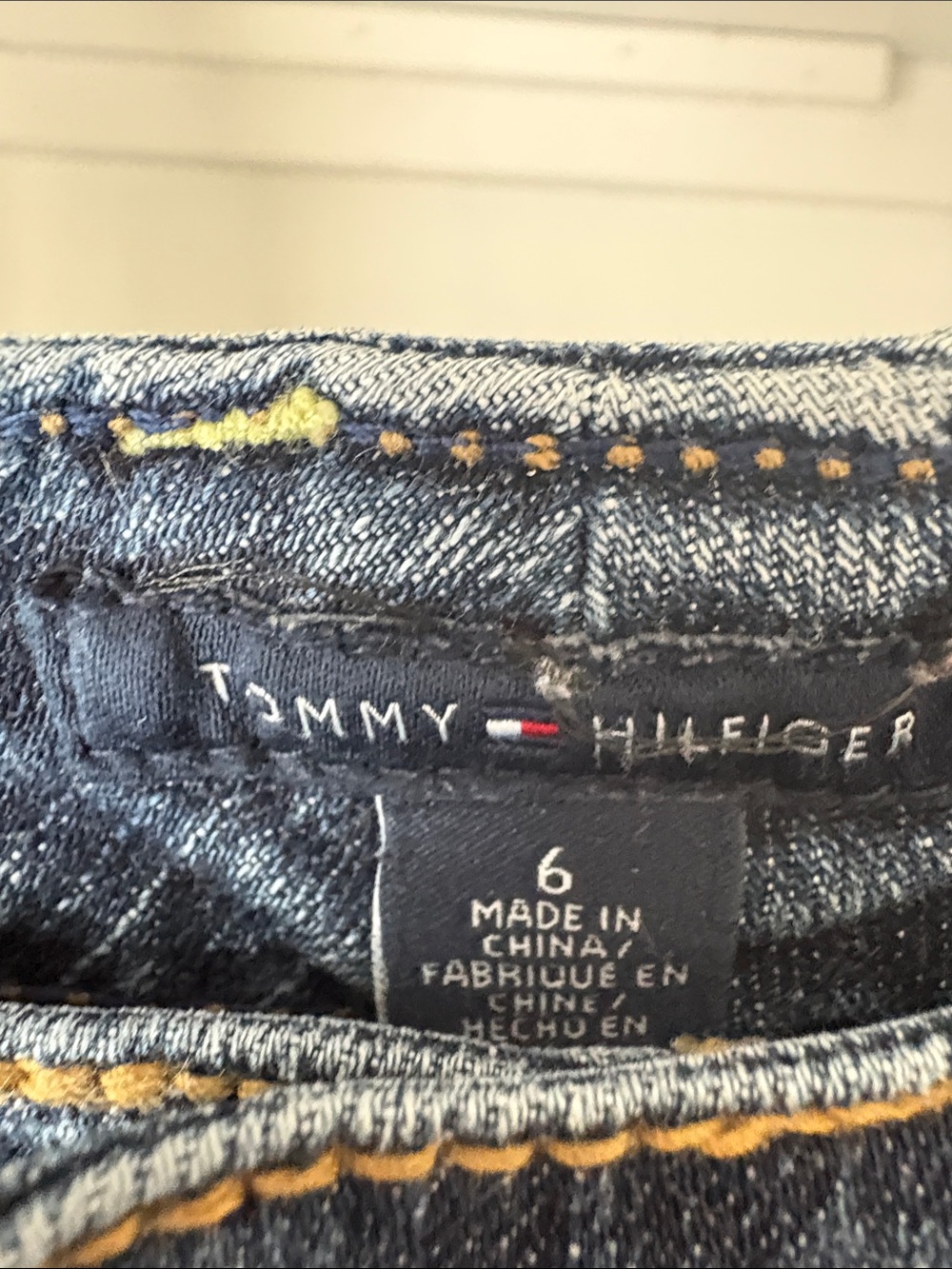 Tommy Hilfiger Women's Medium Blue Flare Jeans - Picture 5 of 17